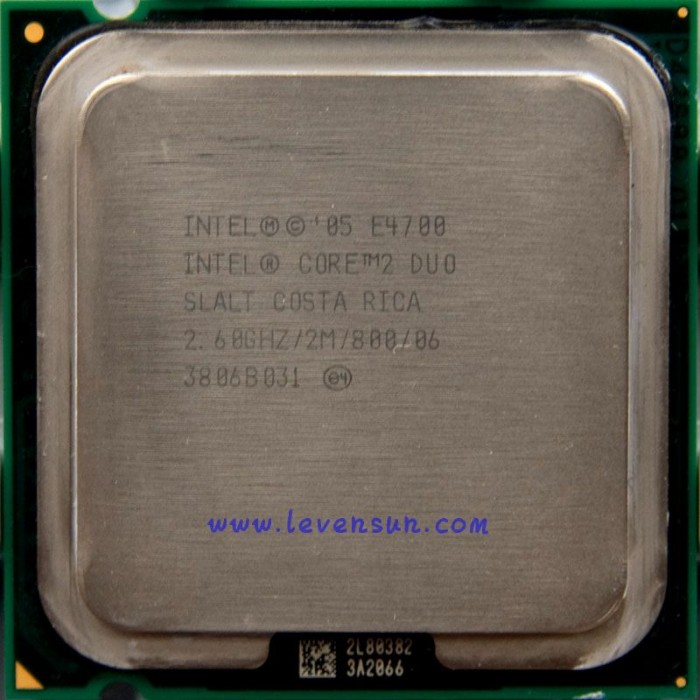 Intel® Core™2 Duo Processor E4700